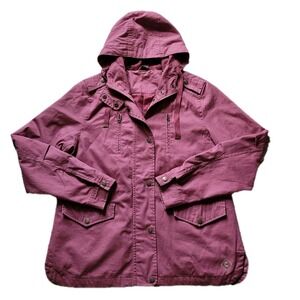 Girls With Guns Secret Sadie Hooded Field Coat - CCW‎ Gun Pockets - Mauve - L